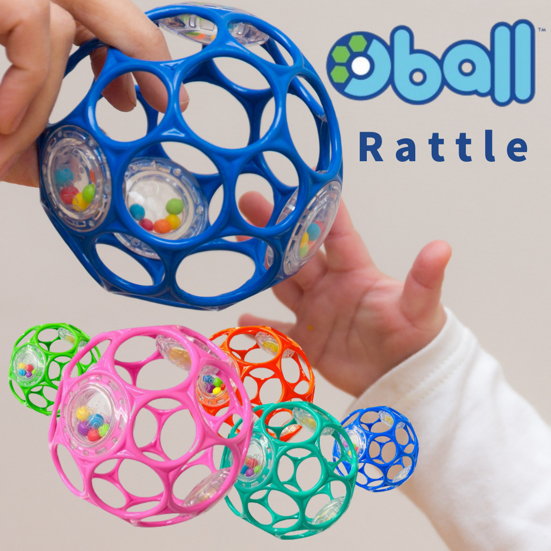新生児の知育玩具 オーボールラトル 出産祝い ギフトにおすすめ