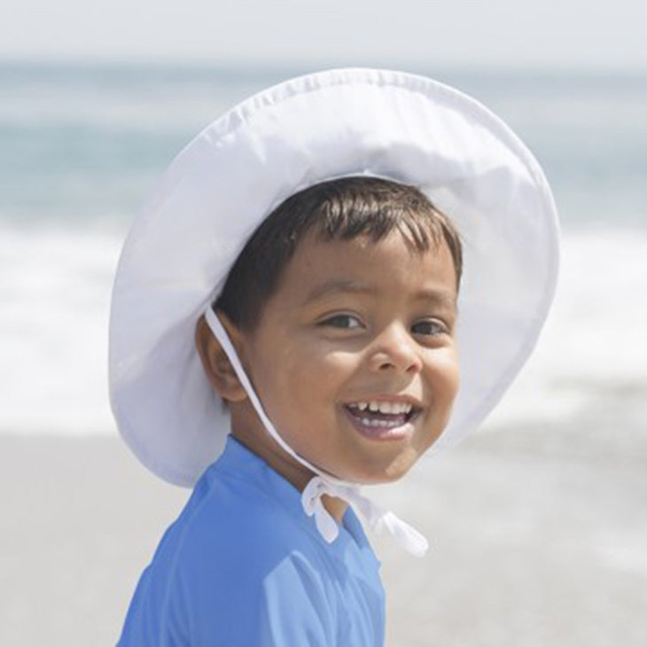 UVカット子供用ハットUPF50+ 夏の日よけ対策にかわいいデザインの