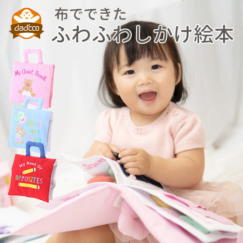 知育玩具 布絵本 さわってみよう いろいろな色あそび かずあそび 3種