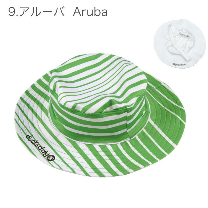 ビーチハット 日よけ 帽子 サファリハット サーフハット